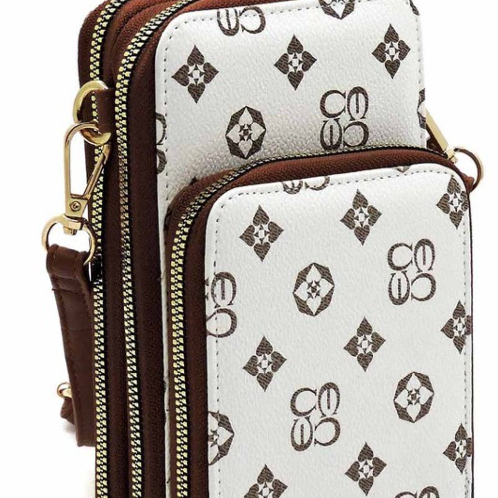 Monogrammed Crossbody Bag